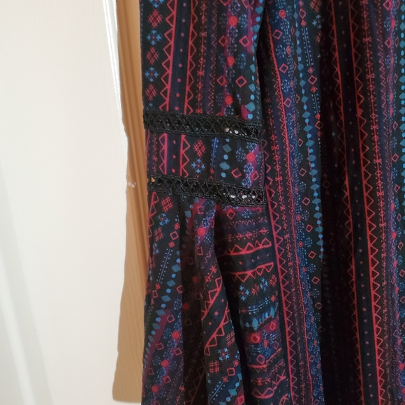 Concepts NY red & blue long sleeve top - Picture 2 of 6